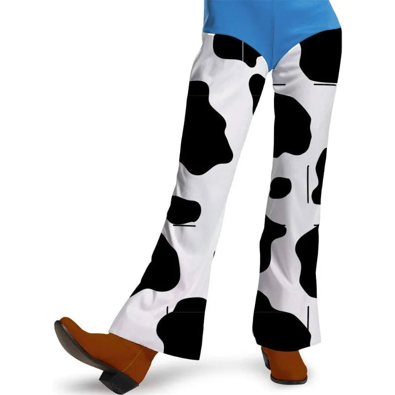 Movie Story Jessie Cosplay Costumes Cowgirl Bodysuits Cowboy Doll Cosplay Jumpsuits Carnival Stage Performance Fancy Clothes Set