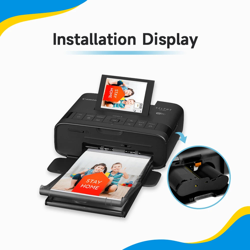 CP1500 Photo Paper For Canon Selphy CP1500 CP1300 CP1200 CP910 CP900 Photo Printer KP-108IN Ink 6 Inch