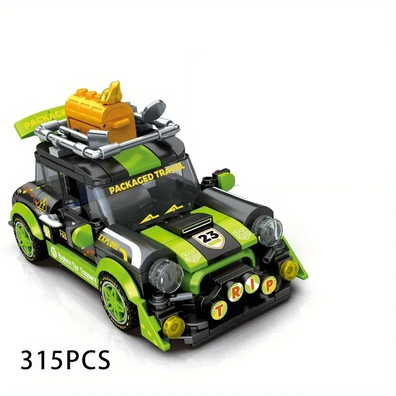 Speed Series Racing Sports Vehiclea Technique Car Supercar Building Blocks Set Bricks Classic MOC Model Toys For Kids