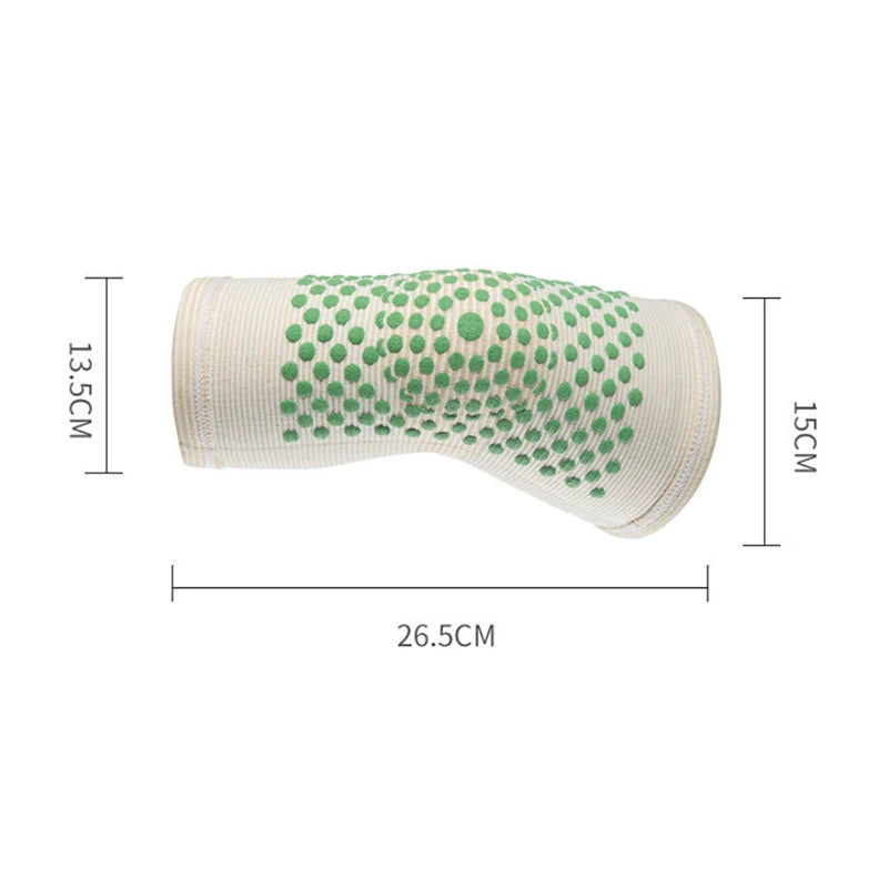 1 Pair New Self Heating Support Knee Pads Knee Brace Warm for Arthritis Joint Pain Relief Injury Recovery Knee Massager
