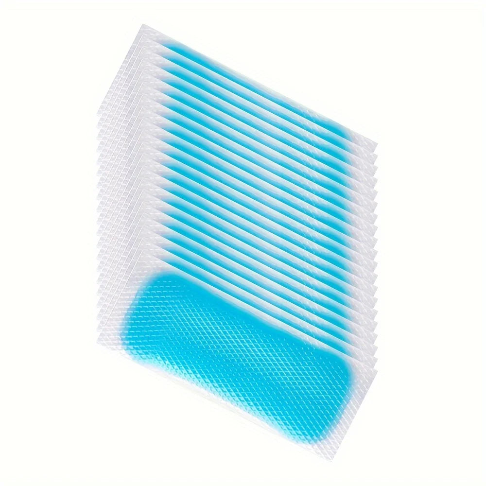 10H Long Lasting Cooling Gel Patch, Non-Woven Disposable Cooling Sticker for Outdoor Camping & Hiking, Summer Heat Relief Body