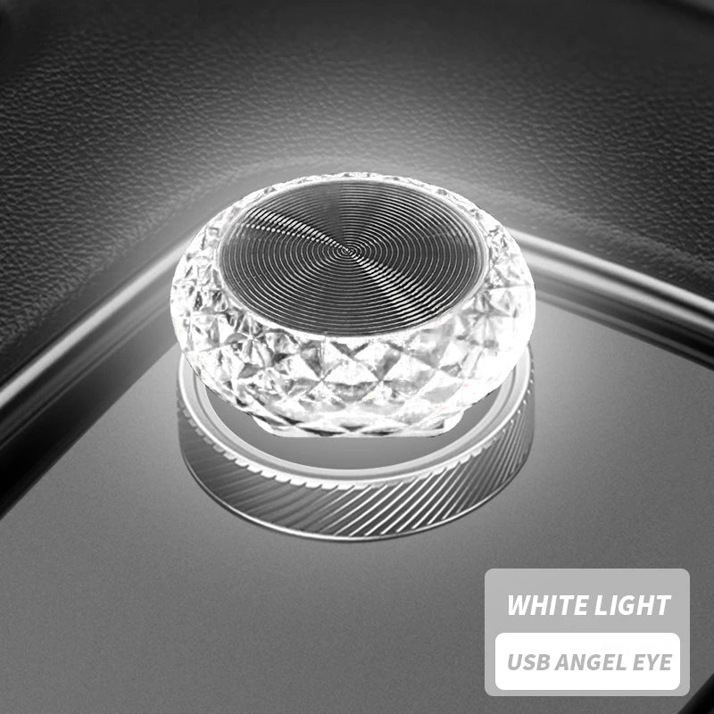 1pc Colorful Portable USB Mini LED Ambient Light for Car Interior Computer Atmosphere Lamp Plug and Play Night Light