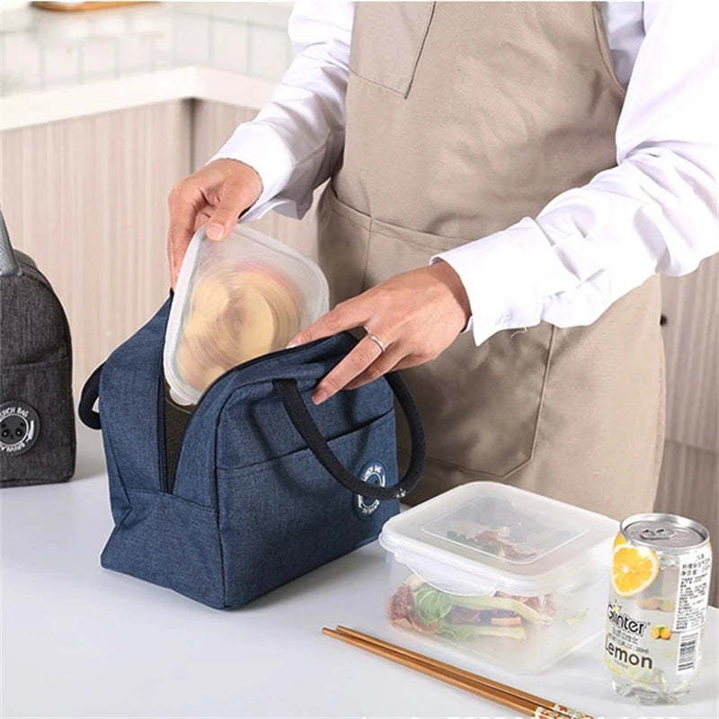 6L Kids Small Portable Thermal Lunch Bag Food Box Durable Waterproof Cooler Ice Insulated Case Cartoon Dinner Bag For Students
