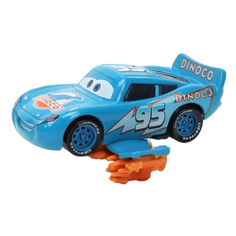 Disney Pixar Cars Toys racing Lightning McQueen Jackson Storm The King Mater 1:55 Diecast Metal Alloy Model Car Kid Gift
