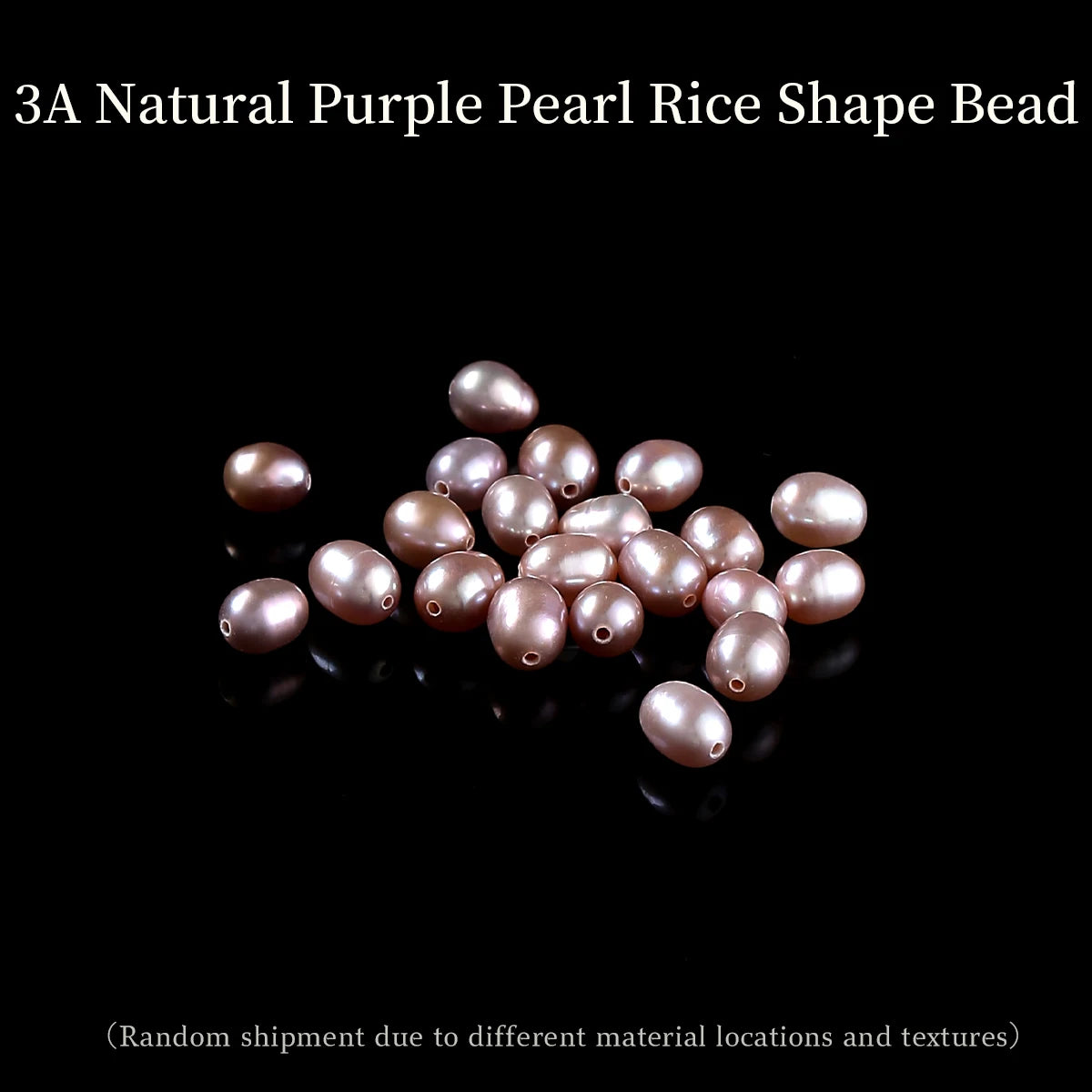 JD Premium Natural Freshwater Rice Pearl Single Loose Bead High Luster Polished Pearl for DIY Jewelry Making