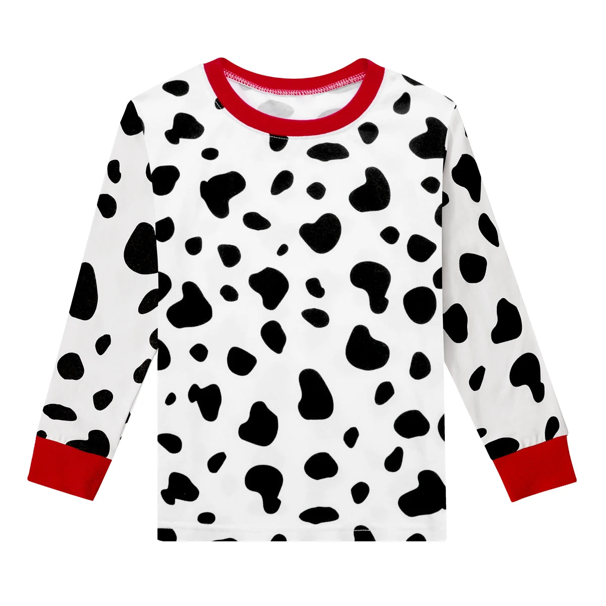 Kids Halloween Dalmatian Cosplay Costume Children Spotted Dog Roleplay Party Outfit Boys Girls Carnival Dress Up 3-10 Years
