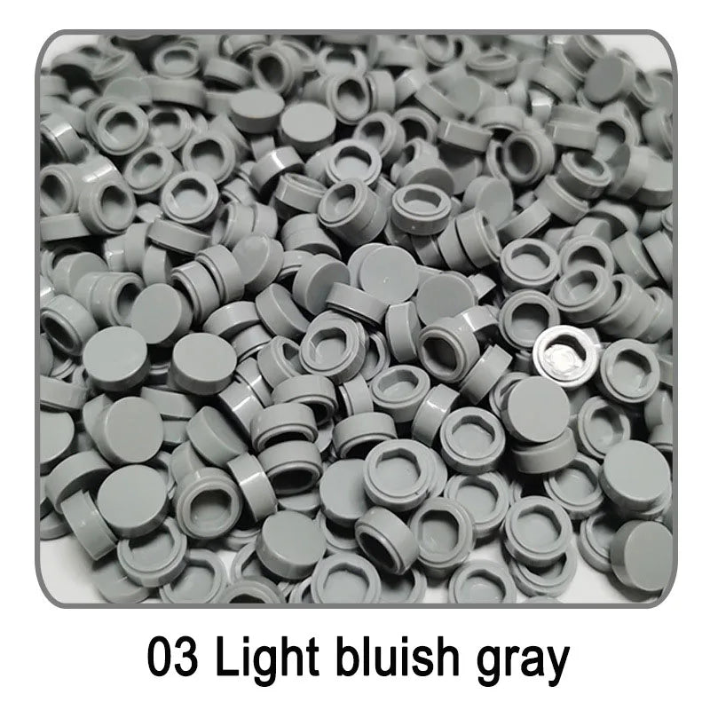 500pcs 1x1 Round  98138 Pixel Art Remix Building Block Toy Mosaic Drawing Series