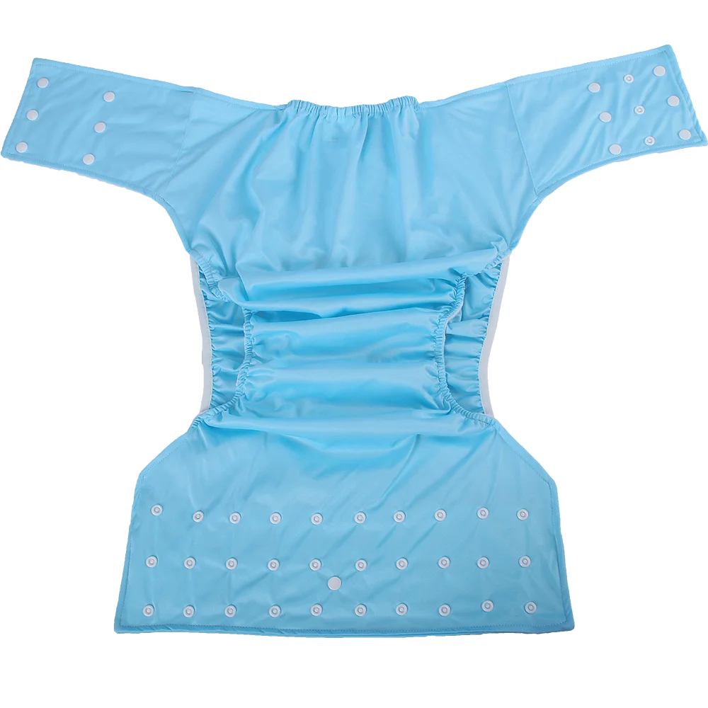 Large Size Adult Diapers Leak proof Nappies Waterproof Diapers Washable Reusable Adult Elderly Cloth Diapers Pocket Nappies