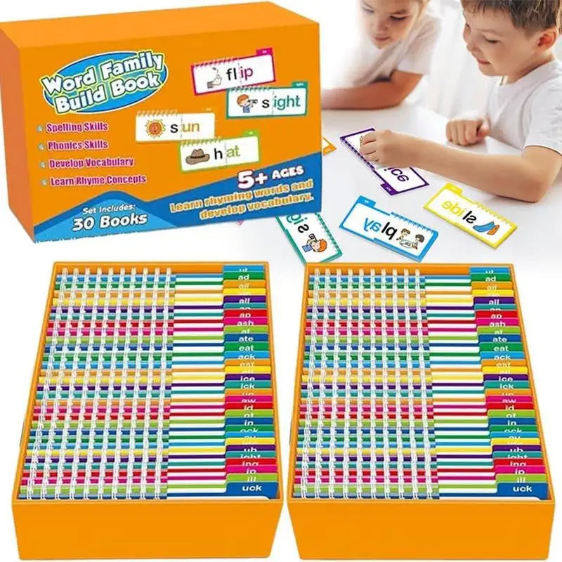 Read And Rhyme Activity Book Read Rhyme Word Family Build Activity Book Learn To Read Phonics Letter Sounds Sight Educational