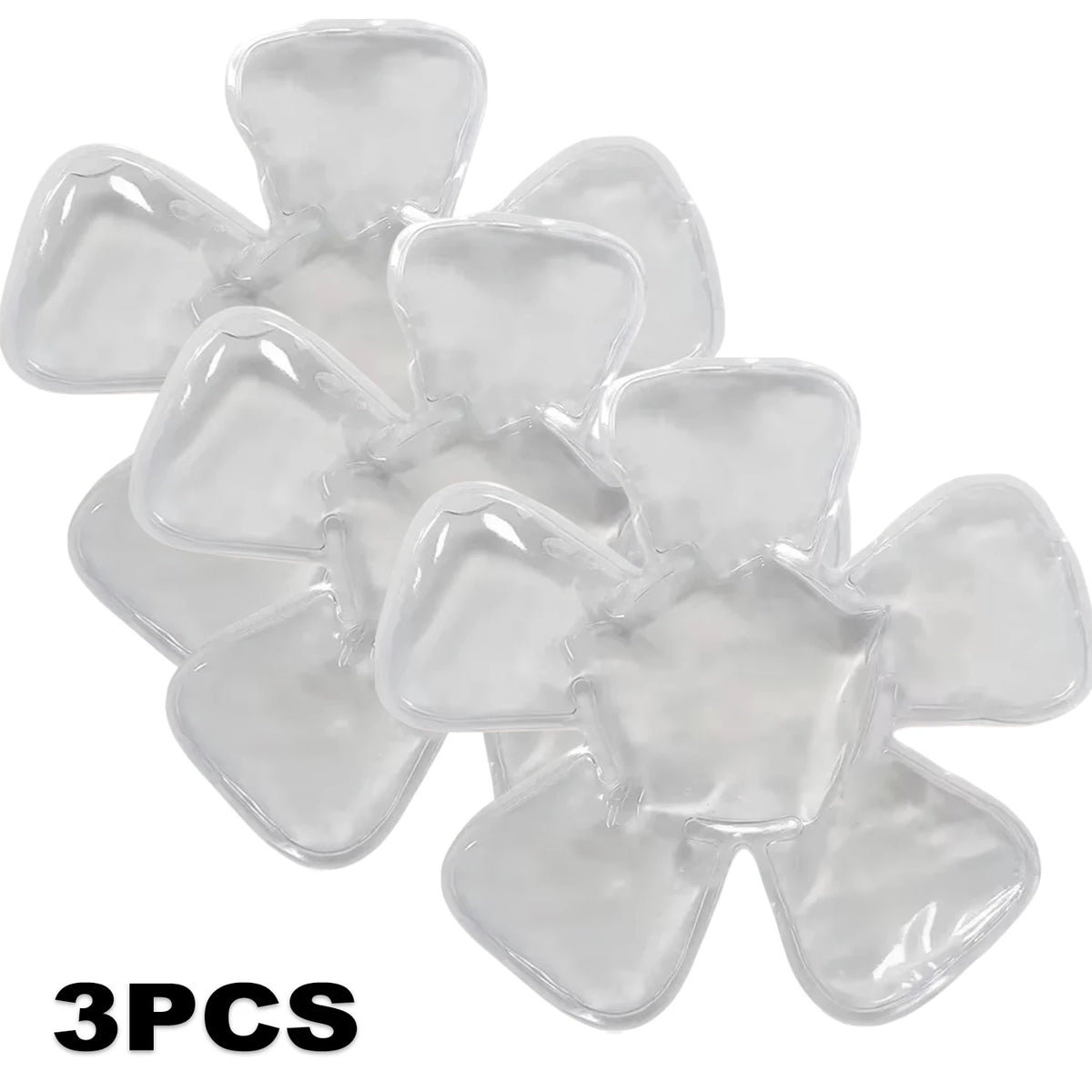 Blue PVC Gel Ice Pack - Adjustable Cooling Pad for Helmets & Hats | Reusable Cold Compress Travel Portable Outdoor Accessory