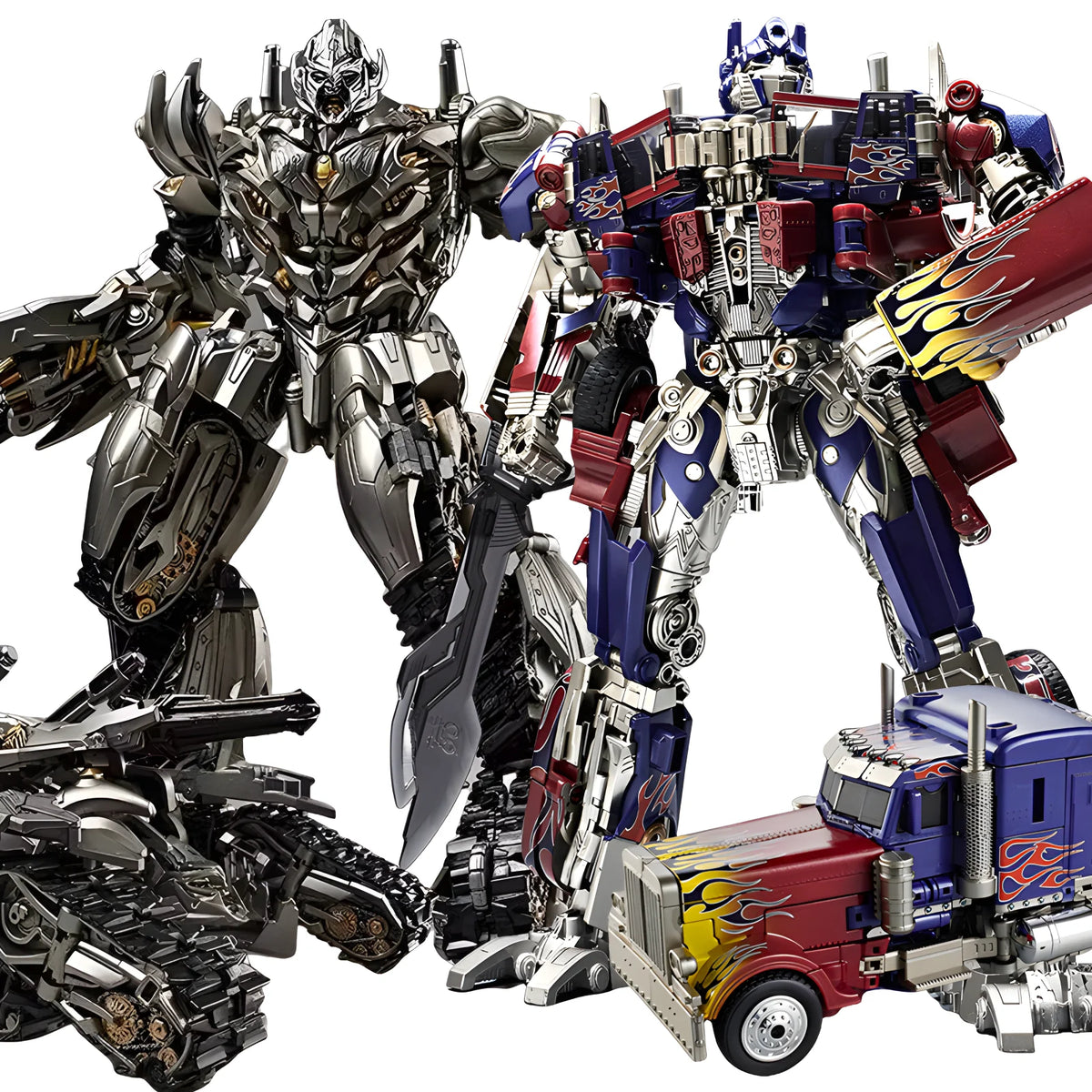 30cm Transformation Megatron Bumblebee Deformation Movie G1 Anime Figure Action Figure Alloy Robot Mode Toys Gifts