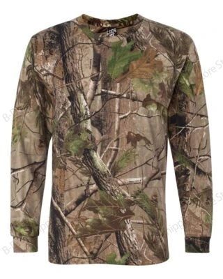 Mens Eagle Pass Hunting Camo Long Sleeve T-shirt Camouflage 3D Print Tshirt Men Women Fashion Sports Tops Tees Men Clothing Camp