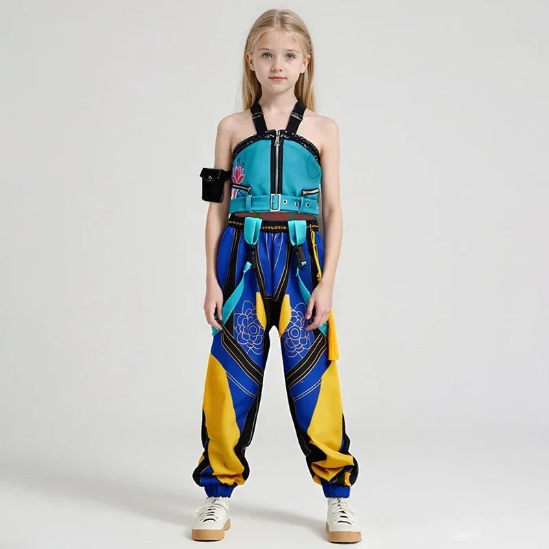 New Anime Kids Girl Roleplay Cosplay Costumes   Full Costume Set for Halloween Carnival Party Suits Clothes Outfit