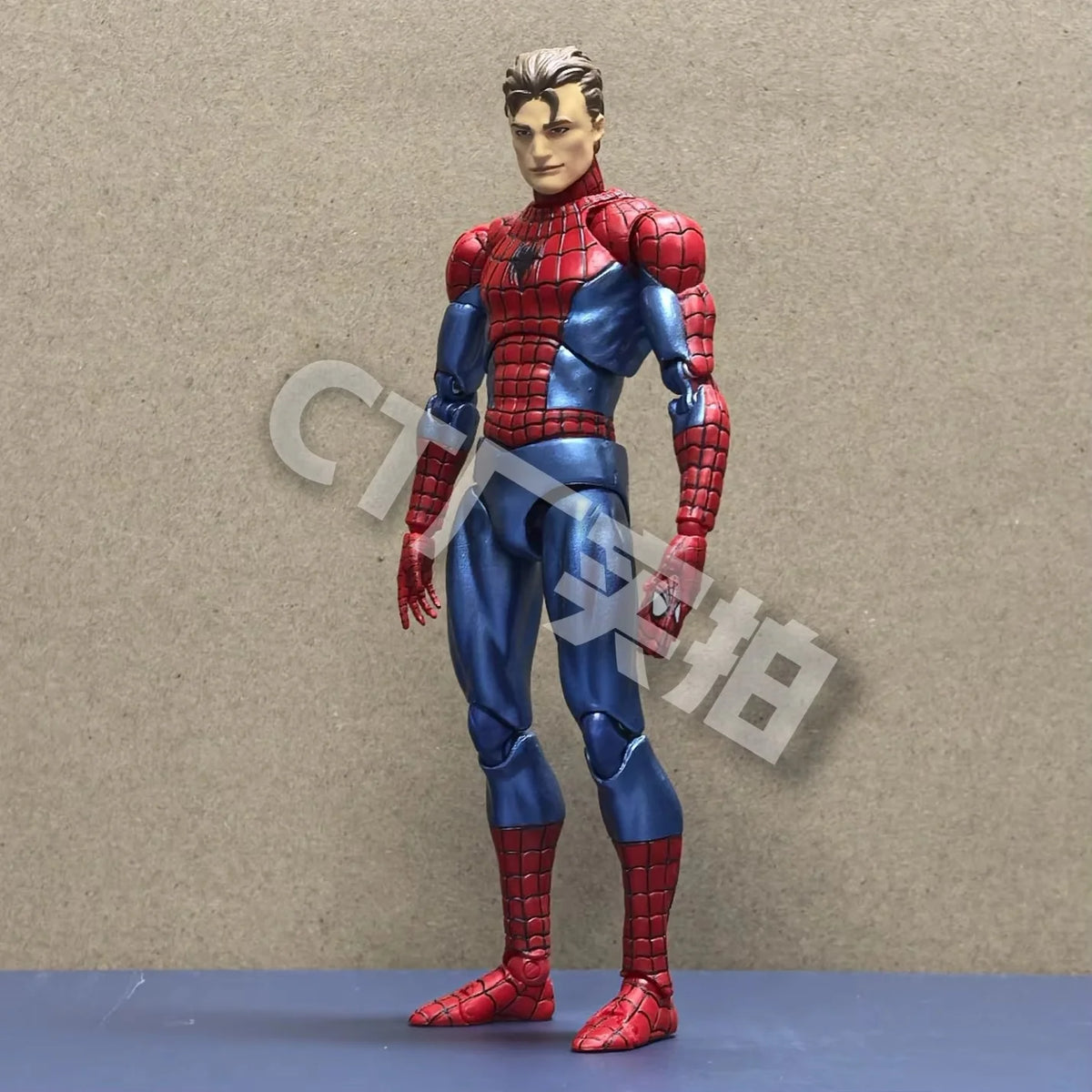 Genuine Ct Toys Spider-Man Mafex 075/185 Figure The Anazing Spiderman Comic Ver Mafex 185 Action Figure Figurine Model Toys Gift