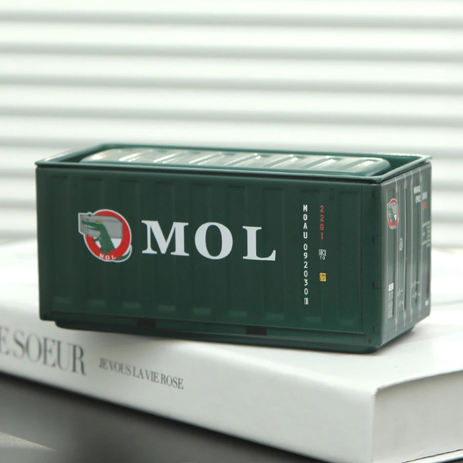 Mini Iron Storage Box Miniature Storage Iron Box Creative Decoration Collect Small Item Desktop Mini Container Model Xmas Gifts