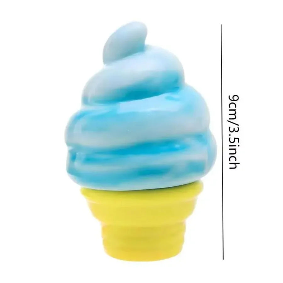Cube By Schylling Sensory Squeeze Toy Ice Cream Color Squishy Stress Relief Fidget Toys Children Adults Collectable