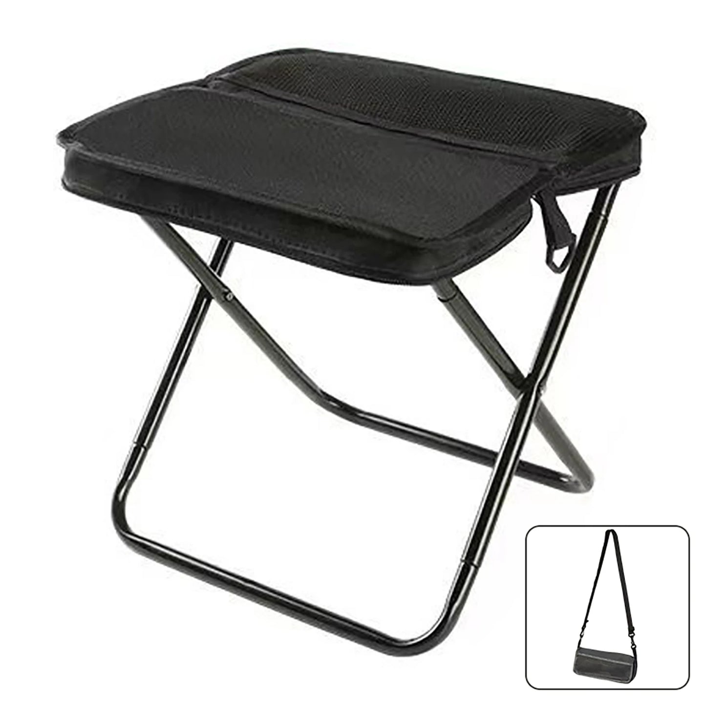 의자 Foldable Backpack Stool Portable Folding Stool With Carry Bag Lightweight Mini Easy Carry Outdoor Chair For Travel Picnics