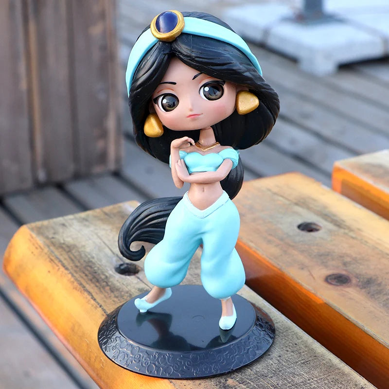 Disney Princess Ariel Rapunzel Cinderella Mermaid Anna Elsa Belle Sofia Snow White Mulan The Little Mermaid Figure Toys Kid Gift