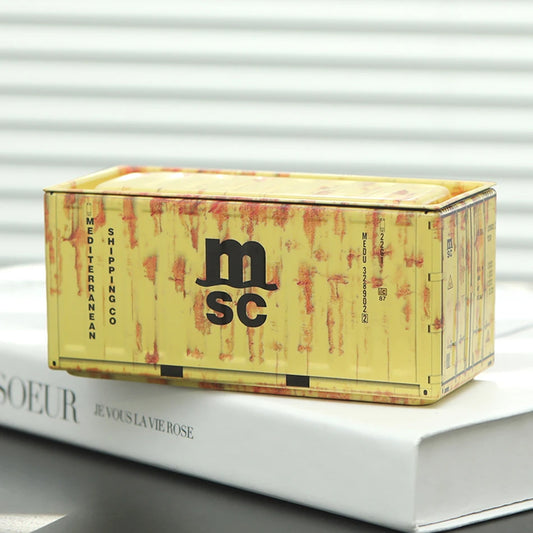 Mini Iron Storage Box Miniature Storage Iron Box Creative Decoration Collect Small Item Desktop Mini Container Model Xmas Gifts