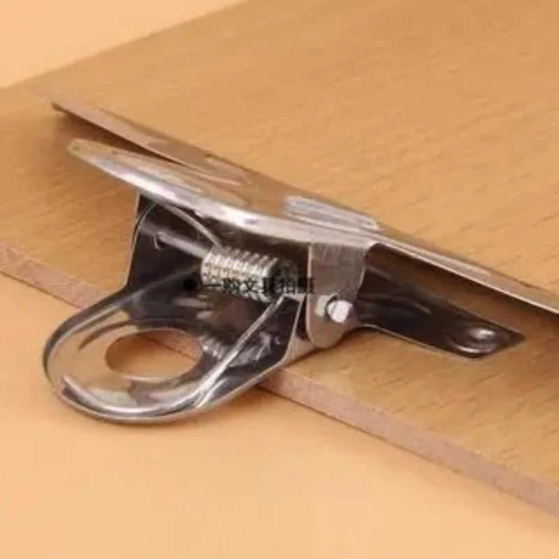 Wooden Clipboard A4 Wood Clips Writing Sheet Pad Note Board Storage Folders Clips Office Restaurant Hotel Supplies