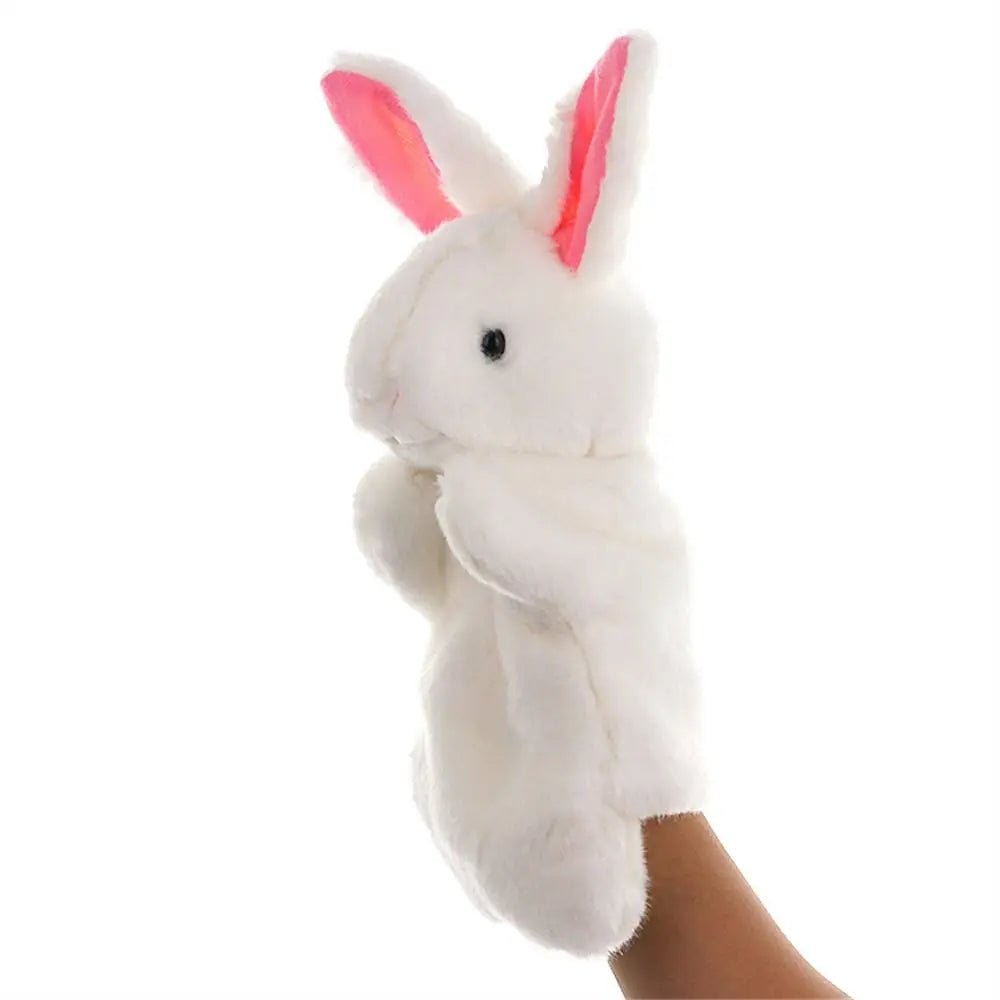 25cm Animal Hand Puppet Plush Toy Hand Doll Telling Story Dolls Toy Glove Puppets Early Learning Educational Toys Gifts for Kids