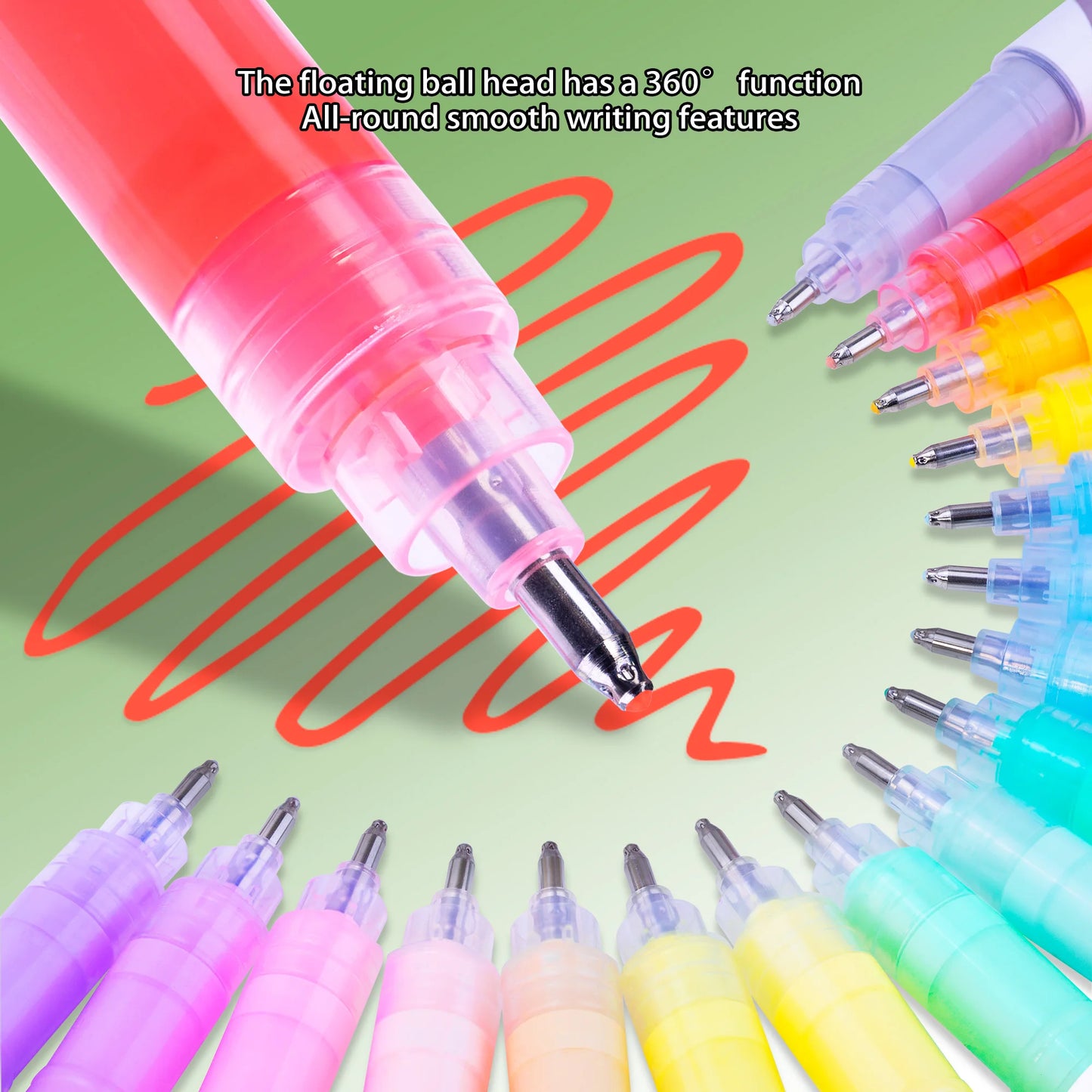 168/12 Colors High Gloss Acrylic Markers Set Premium Acrylic Pens for Wood,Ceramic, DIY Crafts Making Art Supplies Drawing