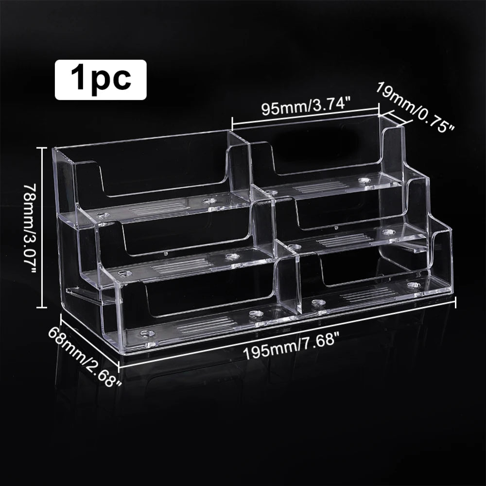Silver Bar Case Acrylic Silver Bar Holder Clear Storage Container Compatible Bar Box for 1oz Silver