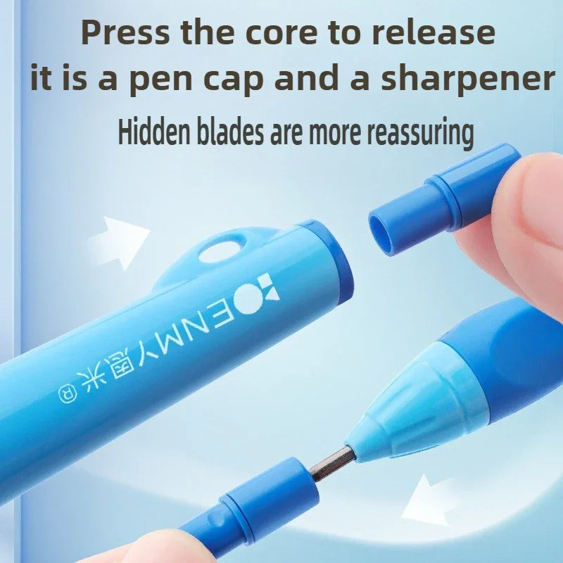 ENMY 2.0mm Mechanical Pencil Set Posture Correction Anti-Break Lead for Kids Children Writing School Supplies Korean Stationery