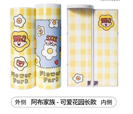Pencil-box Multi-functional Pencil Case Plastic Double-layer Creative Pencil-box for children  Writing case