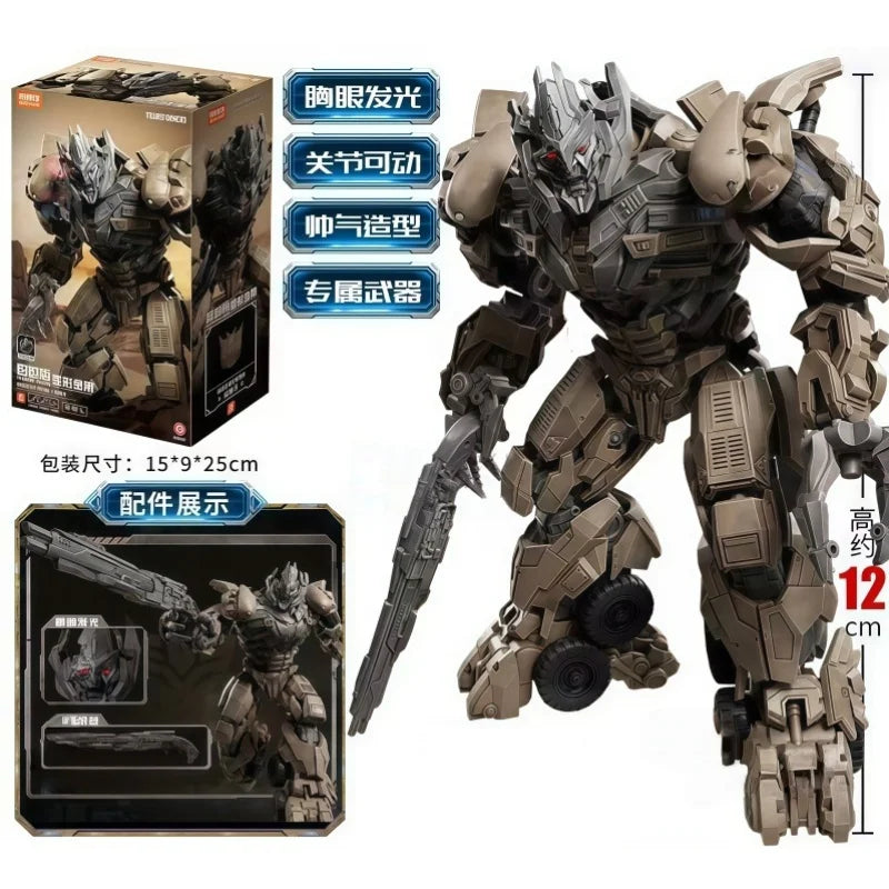 BLOKEES Transformers Shockwave Soundwave Ironhide Optimus Prime Action Anime Figure Assembly Building blocks Model Toys Gifts