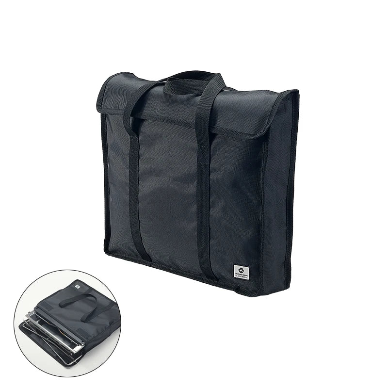 CAMPINGMOON G-38-B Folding Net Table Storage Bag Multifunctional Camping Outdoor Picnic BBQ Foldable Desk Tablecloth Tote Bag
