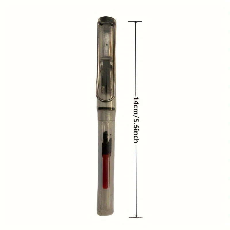 6pcs Calligraphy Parallel Pen Art Flat Tip Tibetan Arabic Fountain Pen Writing Pen For Gothic Letter Caligraphy Stationery& Ink