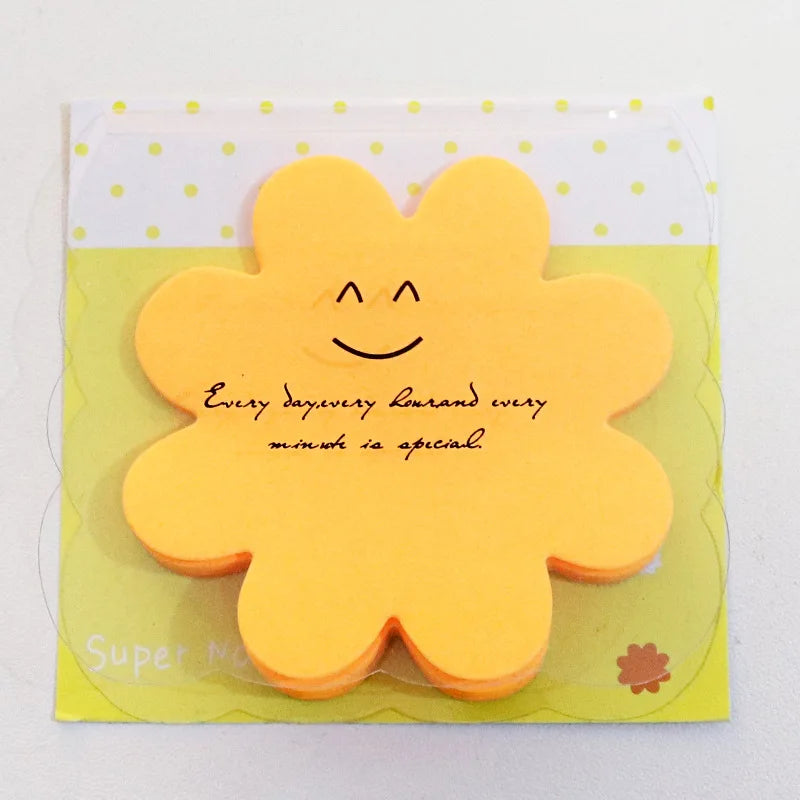 60sheets Sticky Notes Cute Cartoon Colorful Memo Pad Ins Kawaii Stationery Posted Tabs Its Memo Message Paper School Supplies