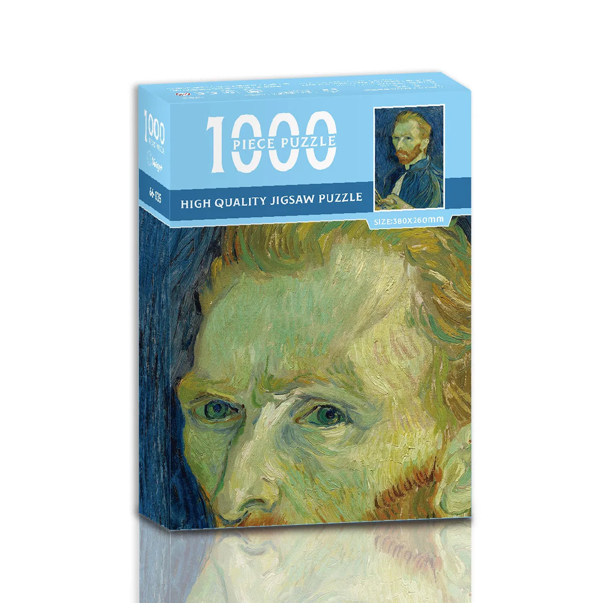 38*26cm Mini Jigsaw Puzzle 1000 Pieces for Adults Famous Oil Painting Van Gogh Puzzle Christmas Gift Toy Educational Toys