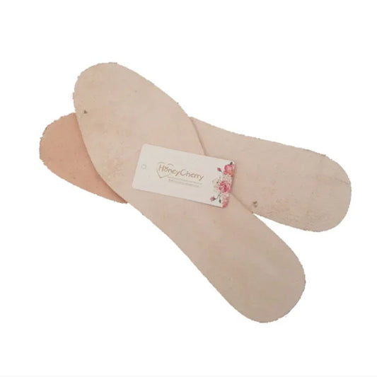 Sweat Cow Leather Insole Thickened Durable Health Pad Man Cowskin Insoles For Shoes