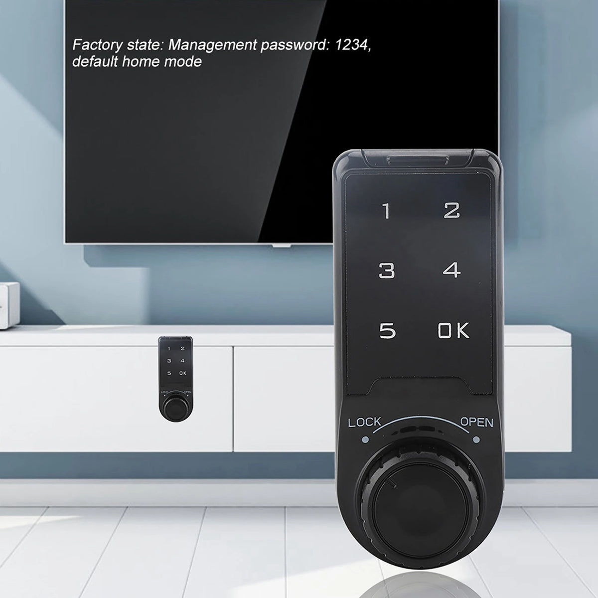 Touch Keypad Lock Electric Digital Password Cabinet Lock Electronic Security Locker Suitable For Gym Hotel School Office Home