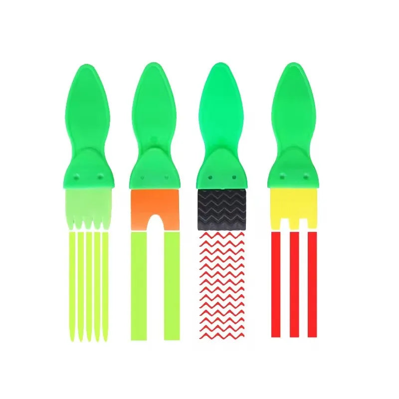 Painting Sponge Brush Art Craft Halloween Drawing Graffiti Tools Office Culture Educational Supplies Roller Seal Stamps TMZ