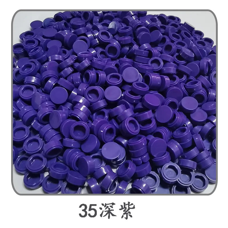 500pcs 1x1 Round  98138 Pixel Art Remix Building Block Toy Mosaic Drawing Series