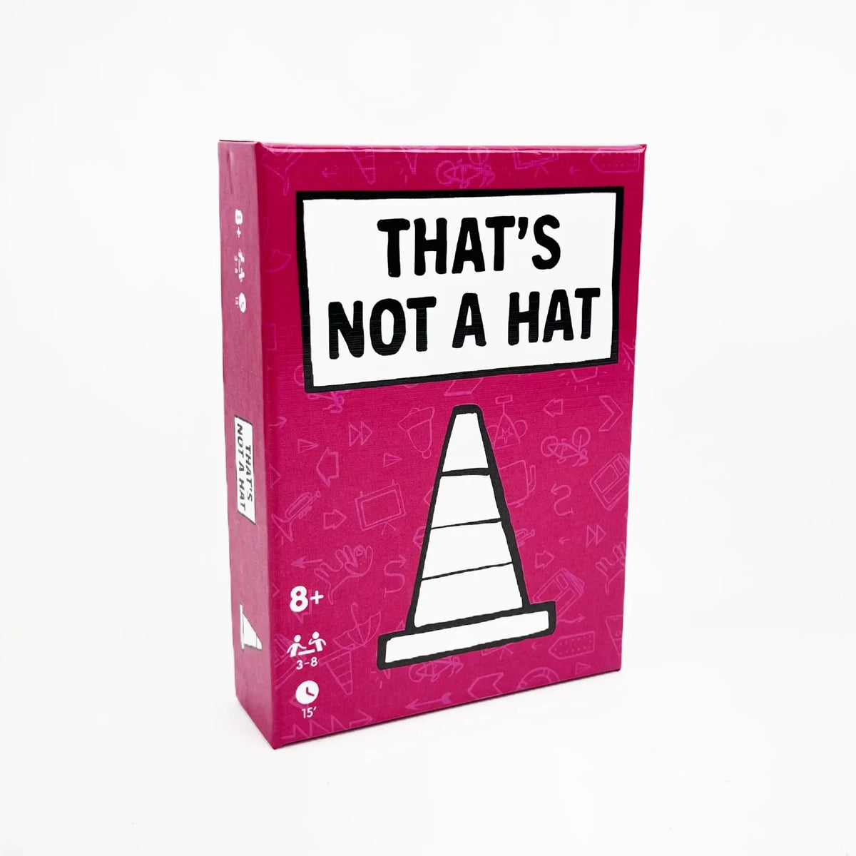 Fun That’s Not a Hat Happy Party Game Set,Top Board Game with Basic Extended Card Game, English Tabletop Game for 3-8 Players