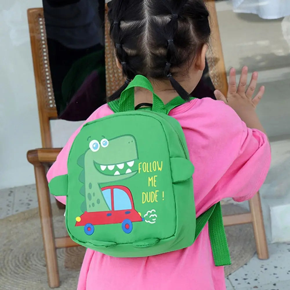 Cartoon Dinosaur Cute Toddler Rucksack Safety Harness Anti-lost Backpacks Boys Girls Kindergarten Schoolbag