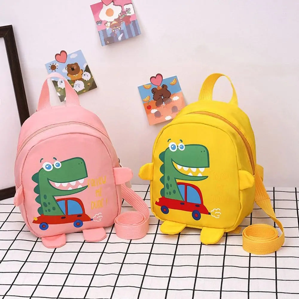 Cartoon Dinosaur Cute Toddler Rucksack Safety Harness Anti-lost Backpacks Boys Girls Kindergarten Schoolbag
