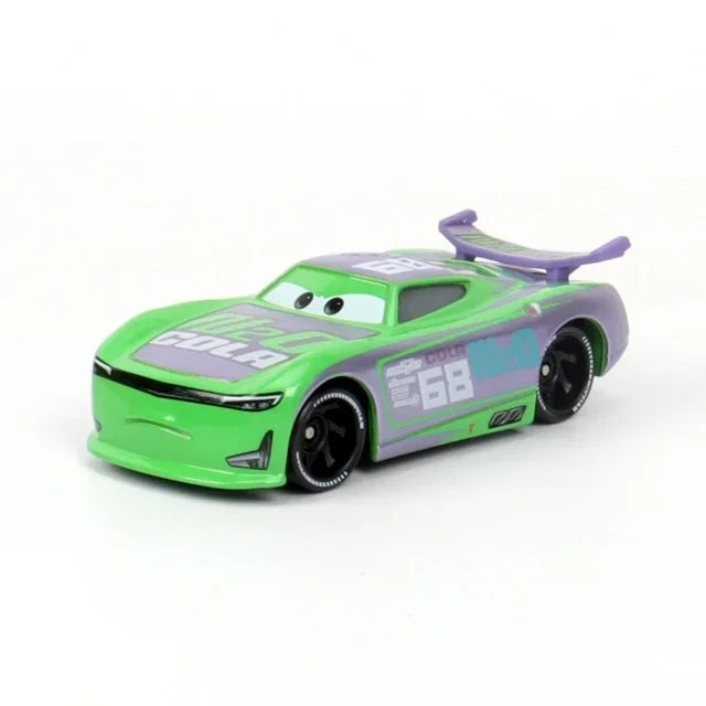 Disney Pixar Cars Toys racing Lightning McQueen Jackson Storm The King Mater 1:55 Diecast Metal Alloy Model Car Kid Gift
