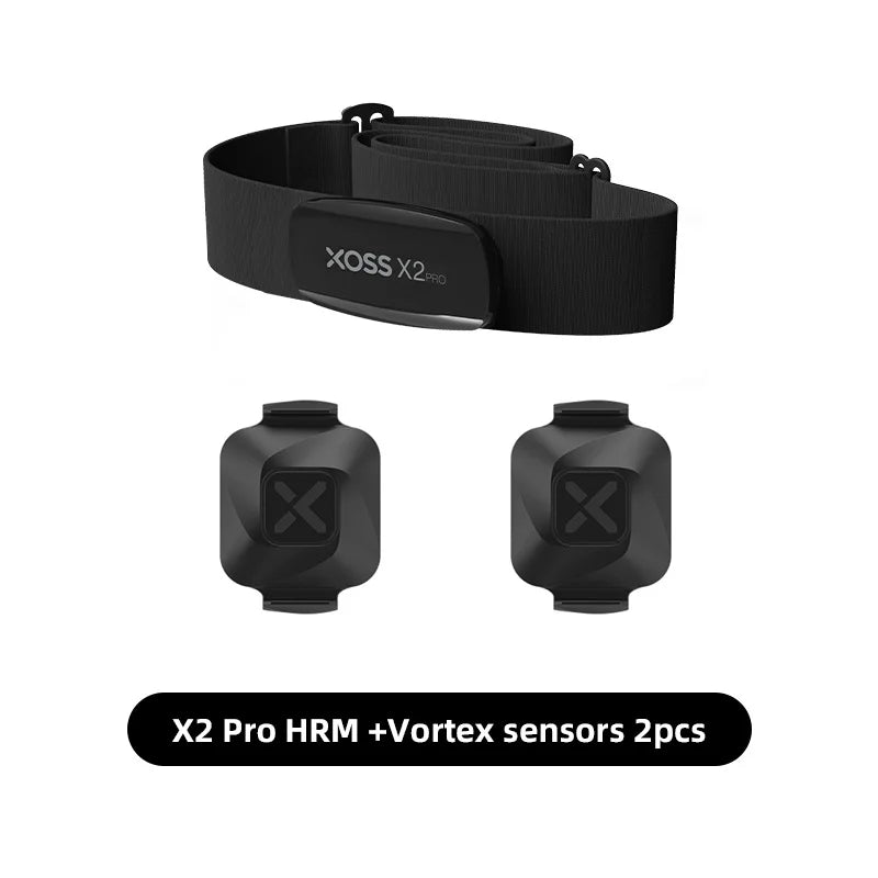 XOSS X2 Pro Heart Rate Sensor Independent Record Chest Strap HRM Monitor Bluetooth ANT+ Health Fitness Smart Bicycle Sensor