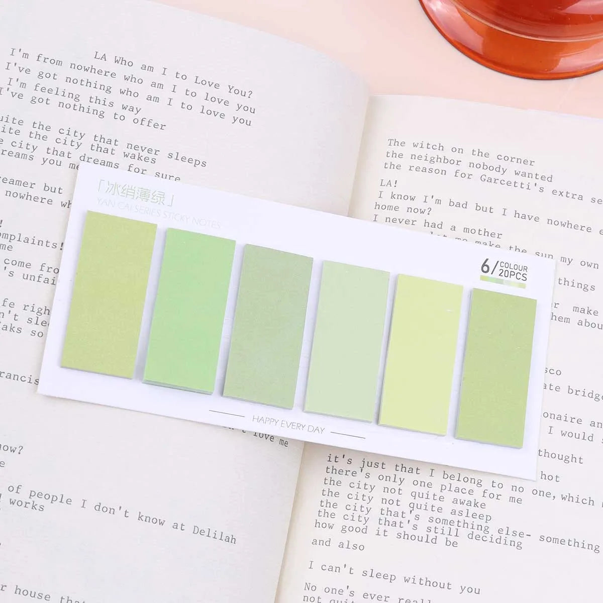120 Sheets Sticky Notes with Ruler for Index Tabs Page Markers To Do List Planners Posted It School Office Stationery Supplies