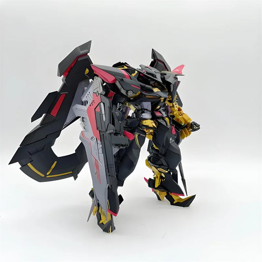 HG 1/144  Astray Gold Frame Assembly Model Kit Action Figures With Flight Pack Weapons Set Desktop Ornament Gift Anime Figure