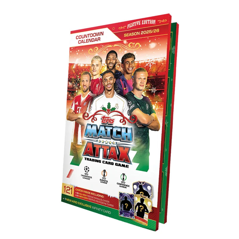 Topps Match Attax Mega Multipack Advent Calendar – Limited Card Set