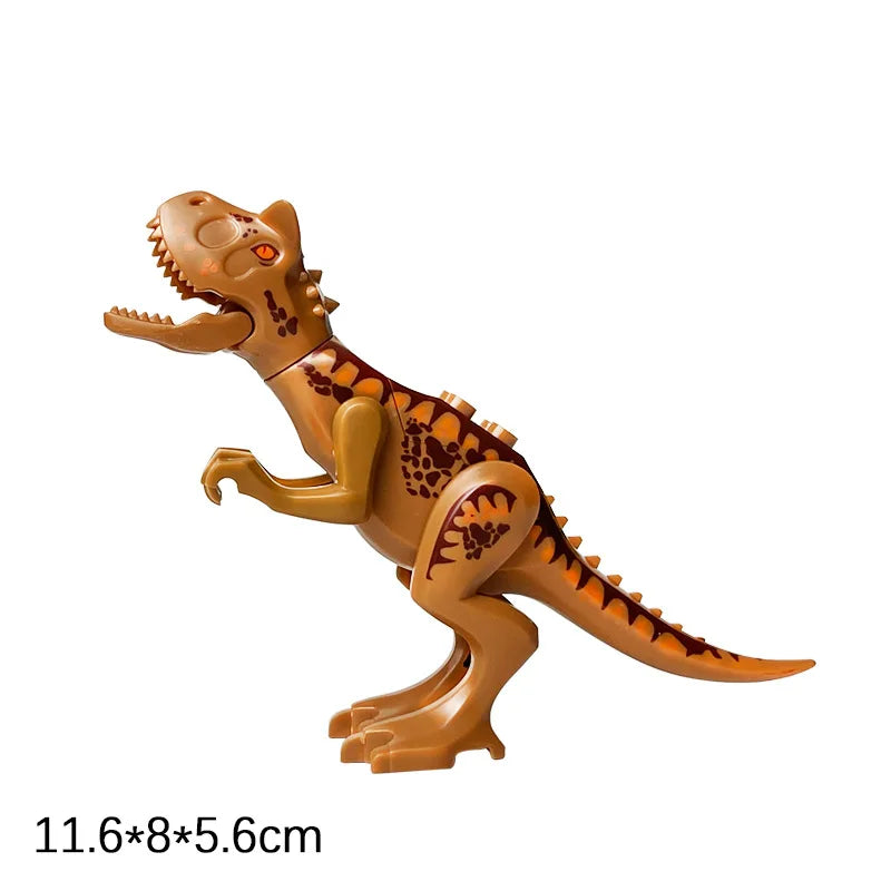 Jurassic Dino World Large Dinosaurs Figures Bricks Building Blocks Velociraptor T-Rex Triceratops Indominus Rex Toys For Kids