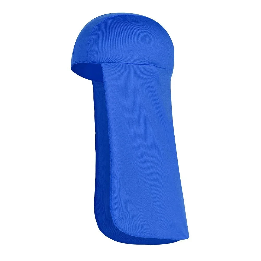 Elastic Sun Shade Hat Cooling Cap Neck Protector Sports Long Tail Riding Hiking Cap Hard Hat Lining