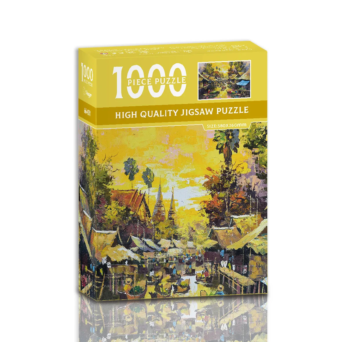 38*26cm Mini Jigsaw Puzzle 1000 Pieces for Adults Famous Oil Painting Van Gogh Puzzle Christmas Gift Toy Educational Toys