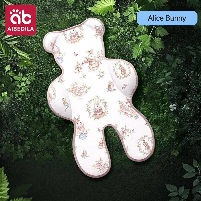 AIBEDILA Baby Stroller Cooling Pad Ice Silk Summer Seat Liner Mat Universal for Car Seat Stroller High Chair